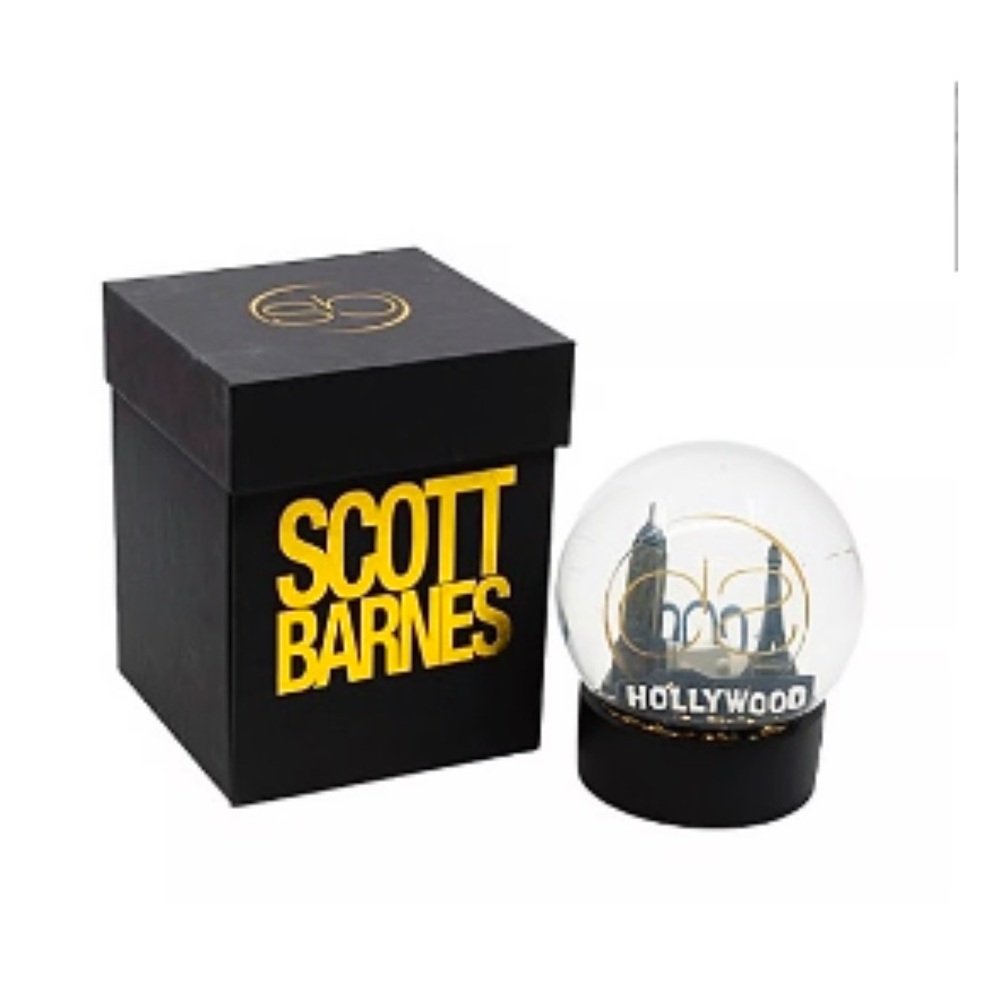 Scott Barnes Limited Edition Hollywood Snow Globe- New in sealed box.